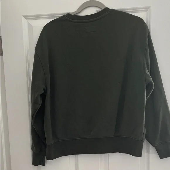 American Eagle Outfitters Dark Green Sweatshirt - Picture 5 of 6